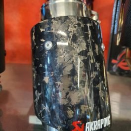 Forged carbon fiber exhaust tip