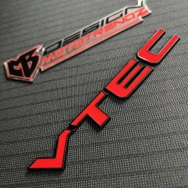 Vtec emblem red