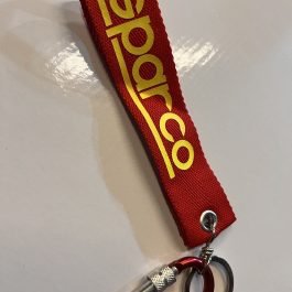 Sparco red keychain premium bangkok Keyrings