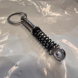 Shockabsorber black keychain