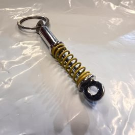 Shockabsorber keychain yellow