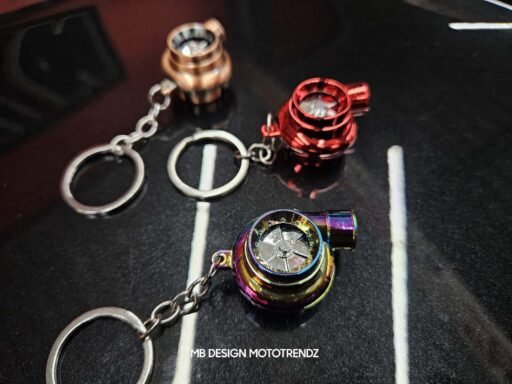 TURBO WITH LIGHT keychain