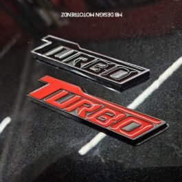 TURBO SLEEK BADGE